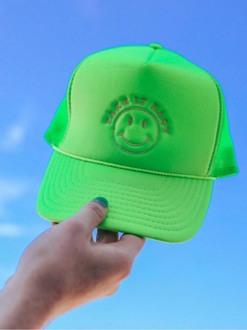 Friday + Saturday Take It Easy Trucker Hat | OS